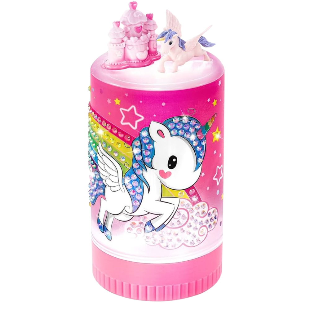 Lampa de veghe Unicorn in borcan Diamond Painting DIY, 3 ani+ [2]