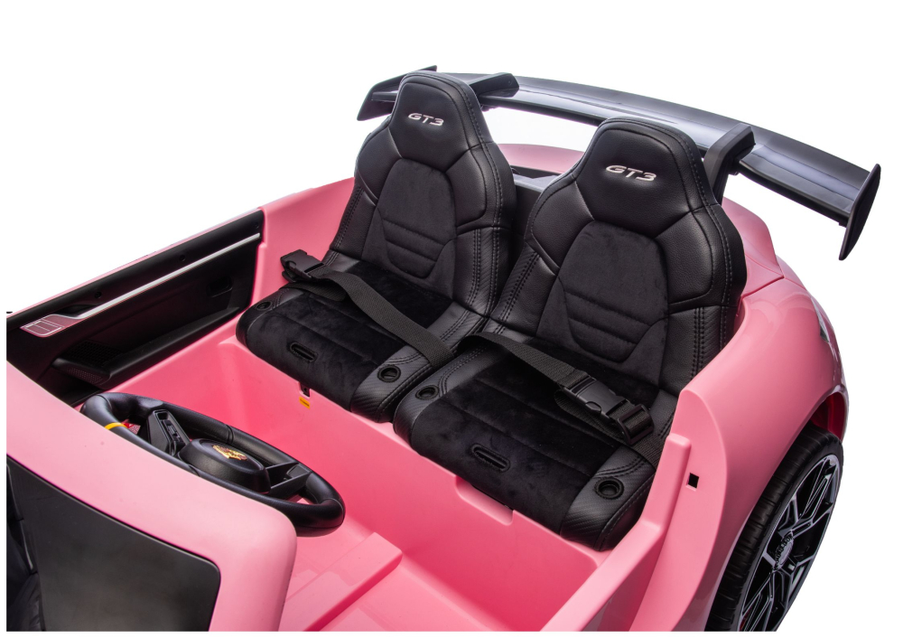 Masinuta Electrica DK-P911 Porsche GT3 24V Roz, 3 ani+ [10]