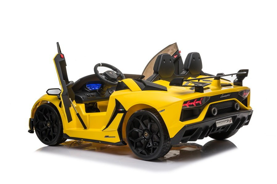 Masinuta electrica Lamborghini Aventador SX2028 Galben 3 ani+ [7]