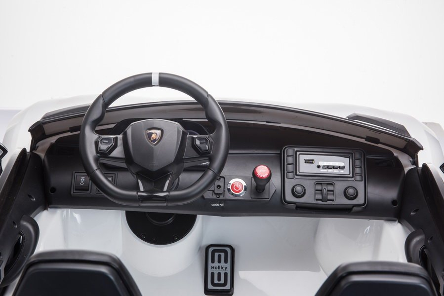 Masinuta electrica Lamborghini Aventador SX2028 Galben 3 ani+ [13]