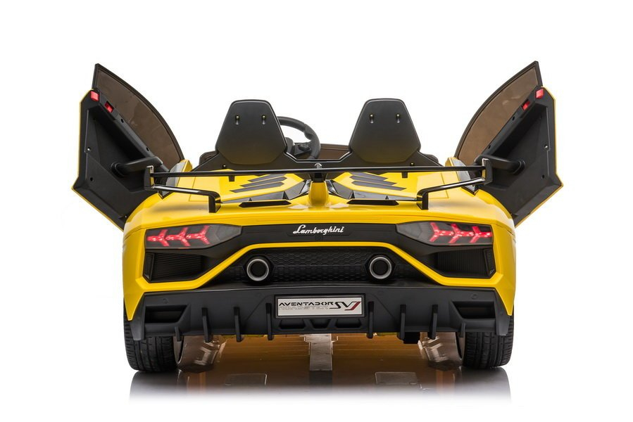 Masinuta electrica Lamborghini Aventador SX2028 Galben 3 ani+ [8]