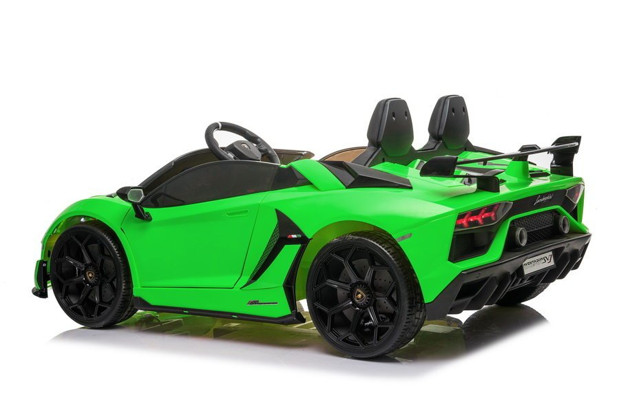 Masinuta electrica Lamborghini Aventador SX2028 Verde 3 ani+ [4]