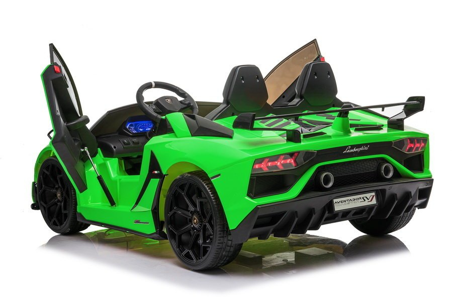 Masinuta electrica Lamborghini Aventador SX2028 Verde 3 ani+ [9]