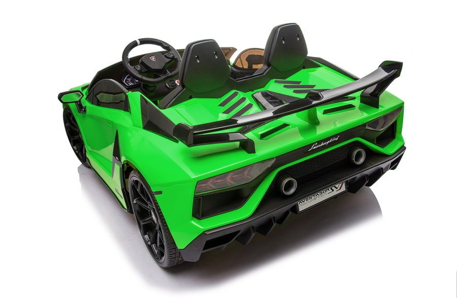Masinuta electrica Lamborghini Aventador SX2028 Verde 3 ani+ [11]