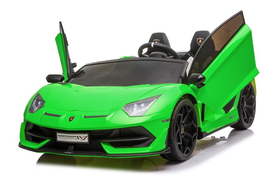 Masinuta electrica Lamborghini Aventador SX2028 Verde 3 ani+ [8]