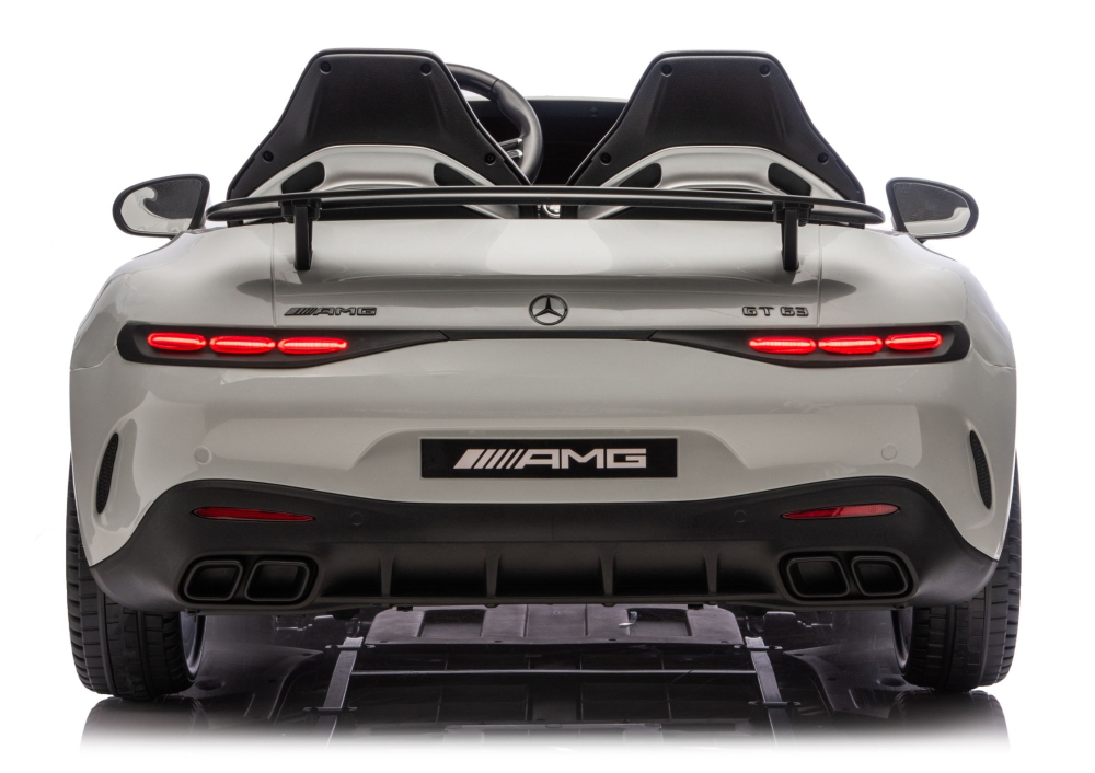 Masinuta electrica cu Licenta Mercedes AMG DK-GT63 24V, cu telecomanda, Gri Deschis, 3 ani+ [4]