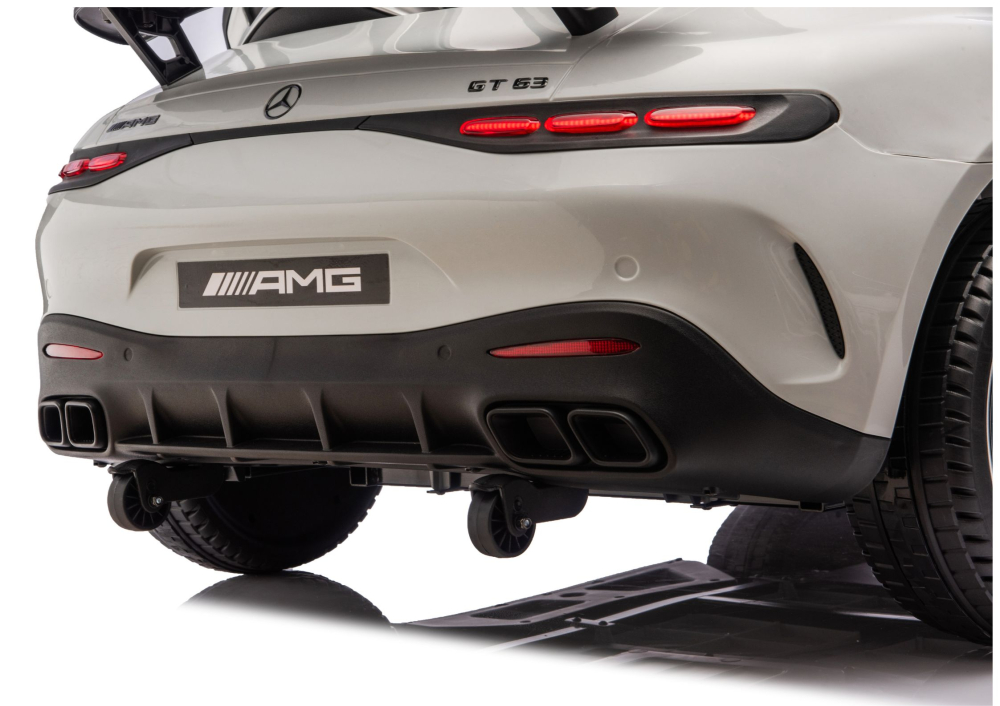 Masinuta electrica cu Licenta Mercedes AMG DK-GT63 24V, cu telecomanda, Gri Deschis, 3 ani+ [11]