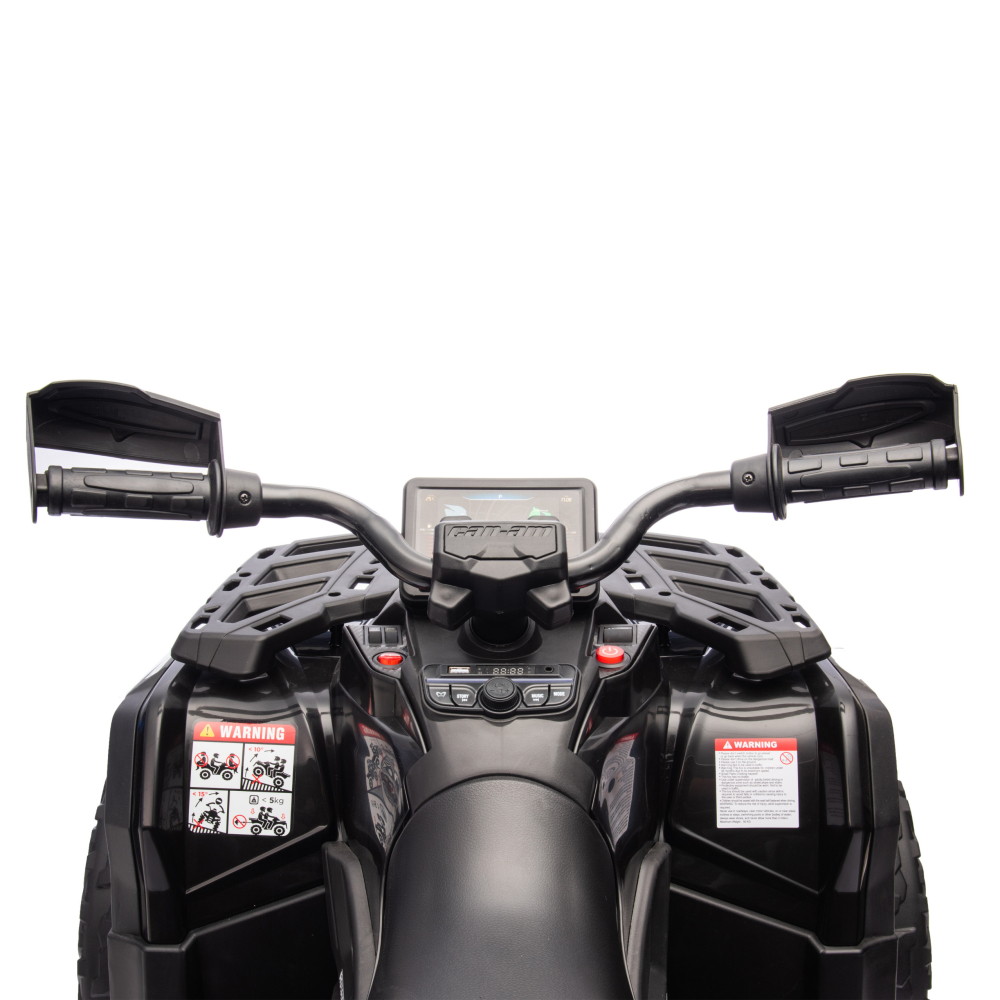 Quad electric Can Am Outlander 4x4 DK-CA005 Negru 3 ani+ [12]