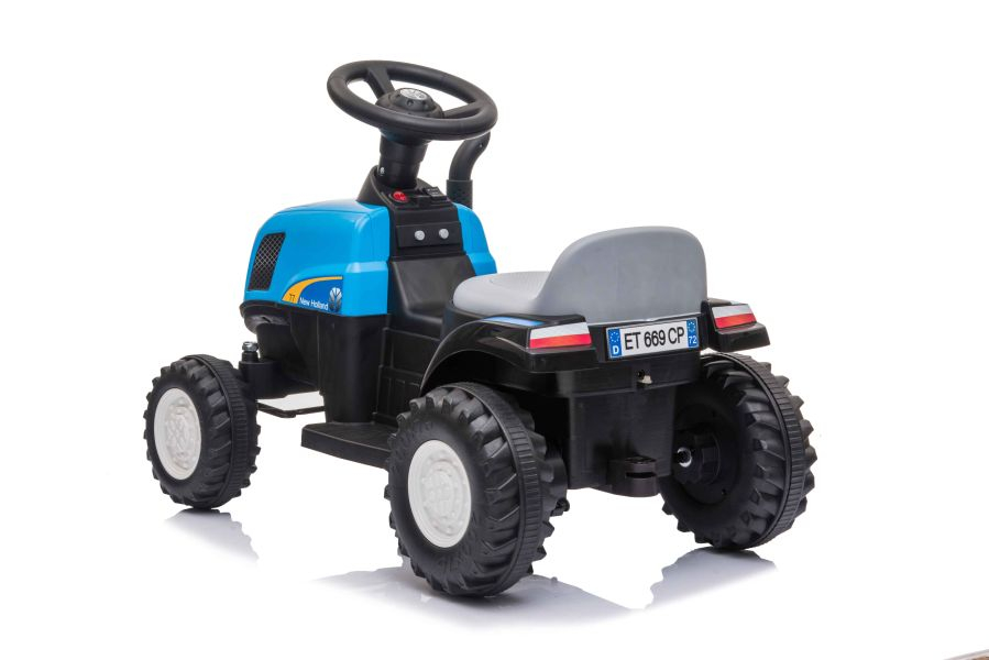 Tractor Electric cu Remorca A009 Albastru, 3 ani+ [23]