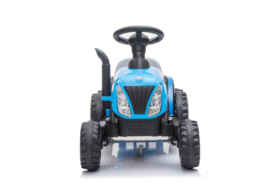 Tractor Electric cu Remorca A009 Albastru, 3 ani+ [2]