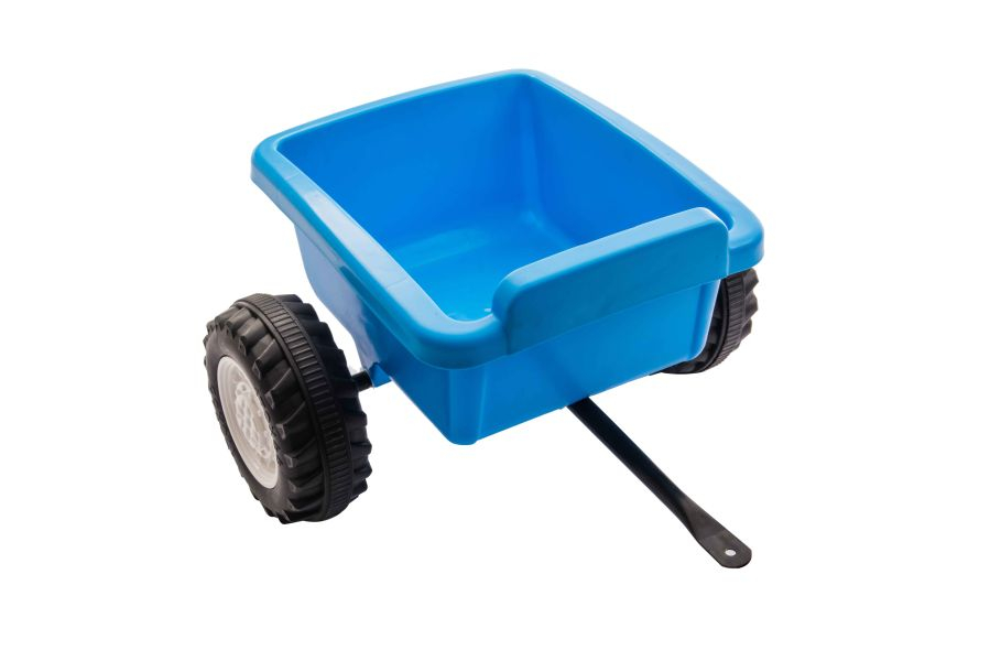 Tractor Electric cu Remorca A009 Albastru, 3 ani+ [20]