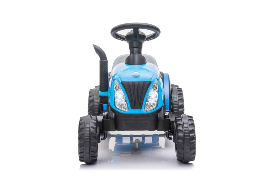 Tractor Electric cu Remorca A009 Albastru, 3 ani+ [4]