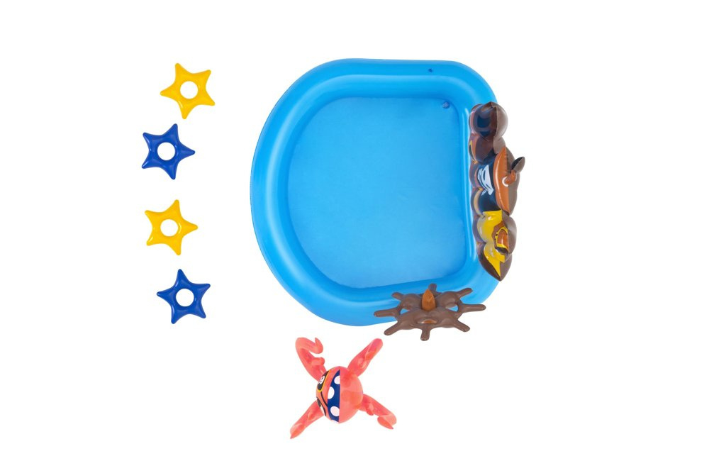 Loc de joaca gonflabil cu piscina si accesorii pentru copii – 140x130x104 cm, Bestway [7]