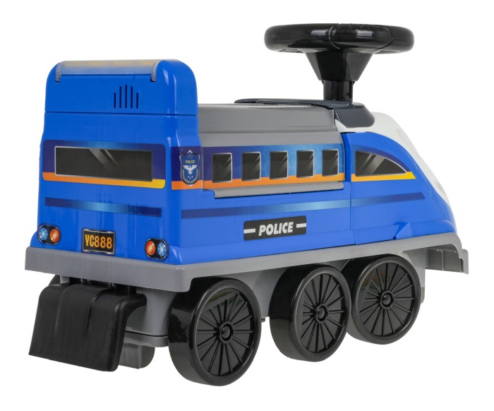 Locomotiva interactiva 2in1 Ride-On Police [6]