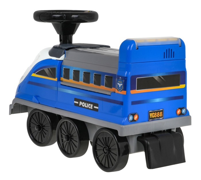 Locomotiva interactiva 2in1 Ride-On Police [5]