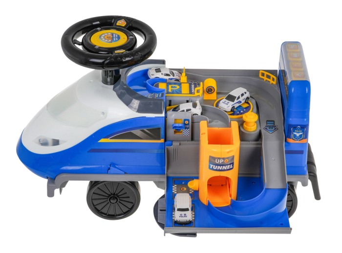 Locomotiva interactiva 2in1 Ride-On Police [3]