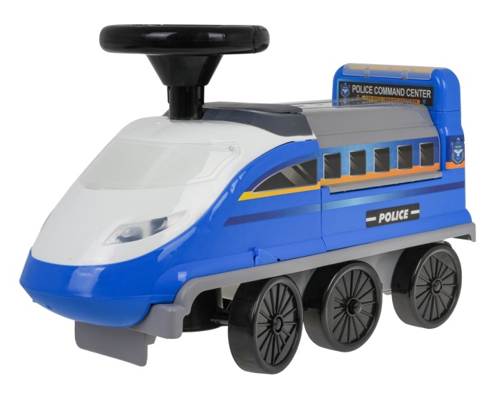 Locomotiva interactiva 2in1 Ride-On Police [2]