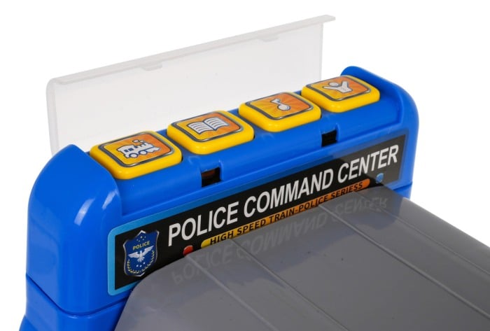 Locomotiva interactiva 2in1 Ride-On Police [8]