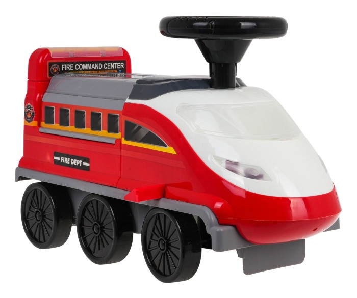 Locomotiva interactiva 2in1 Ride-On Pompieri [6]