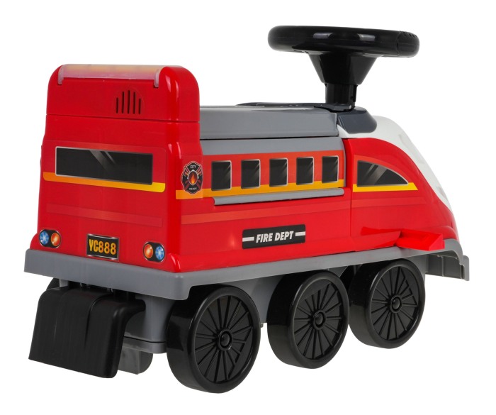 Locomotiva interactiva 2in1 Ride-On Pompieri [3]