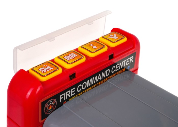 Locomotiva interactiva 2in1 Ride-On Pompieri [8]