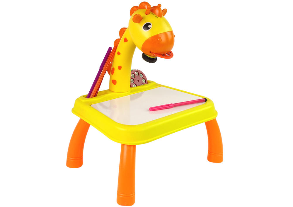 Proiector interactiv Girafă 3+ cu masă, lampă, imagini, markere, sunete și lumini [2]