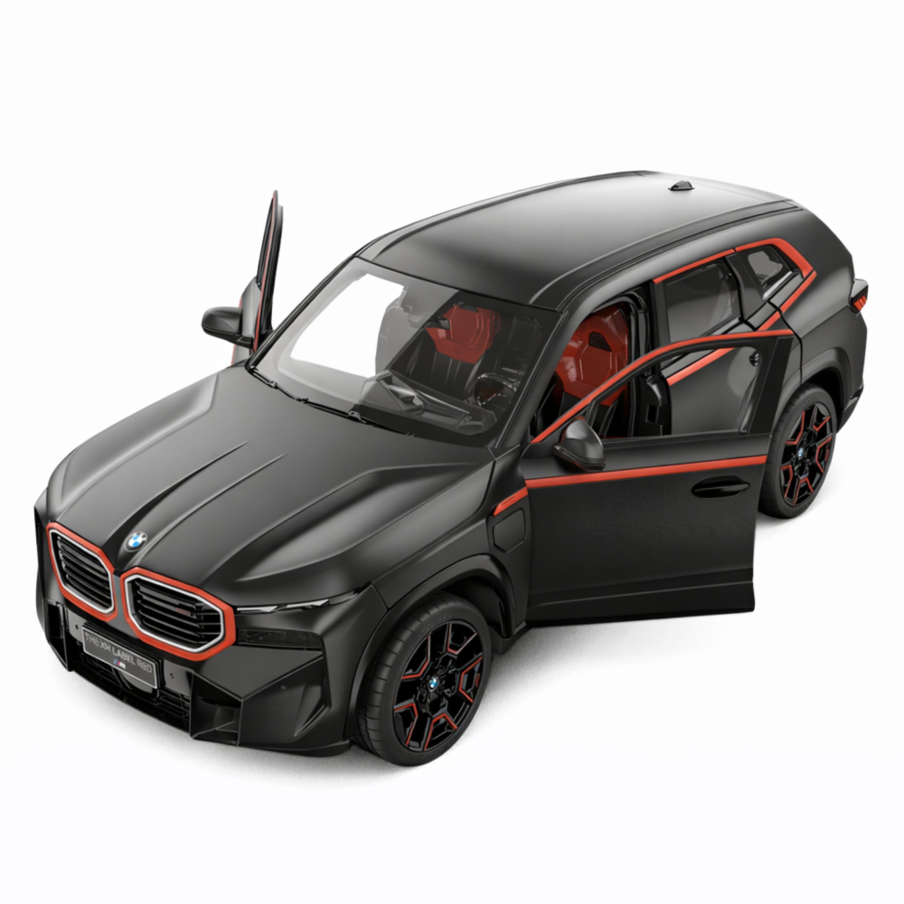 Masina BMW XM Black Rastar 1:14 lumini [4]