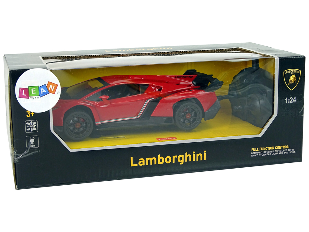 masinuta-rc-lamborghini-veneno-rosie-lumini-1-24-Bebelul [6]