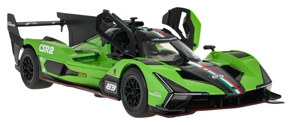 Masina cu Telecomanda R/C 1:14 Lamborghini SC63 RASTAR Verde [6]