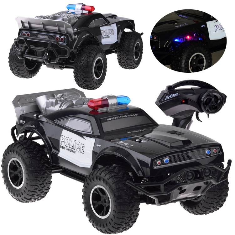 Masina de politie ROCK CRAWLER off-road cu telecomanda RC 1:8 [6]