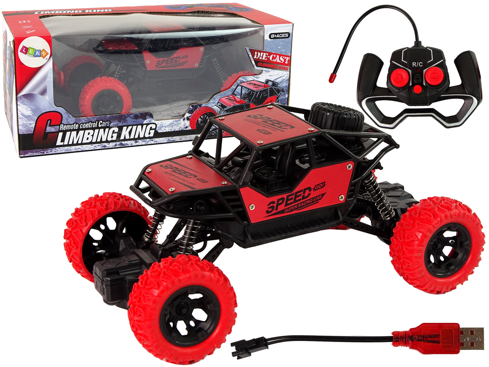 masinuta-rc-rosie-teren-offroad-1-18-telecomanda-baterie-reincarcabila-Bebelul [1]