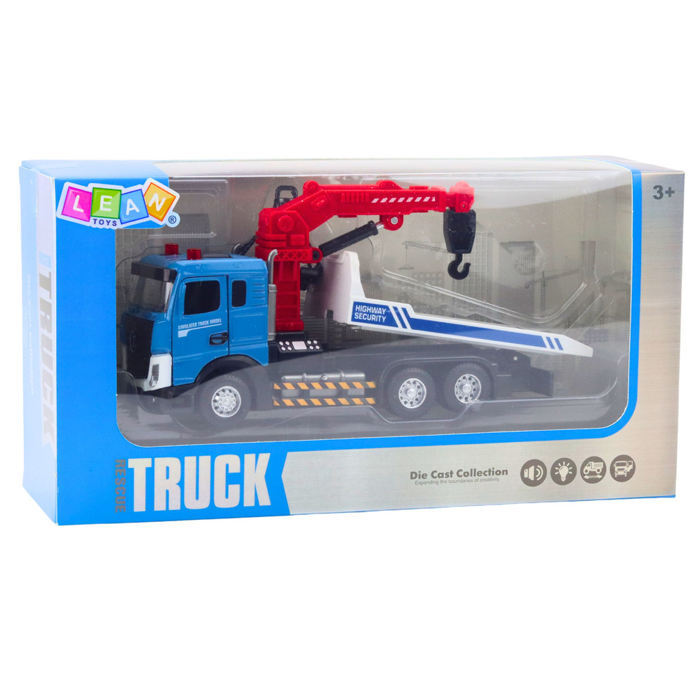 Masina de Tractare cu Brat Mobil Cabina Metalica Lumini si Sunete [6]