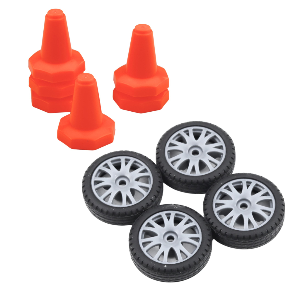Masina Drift Coupe 1:24 Neagra cu accesorii [7]