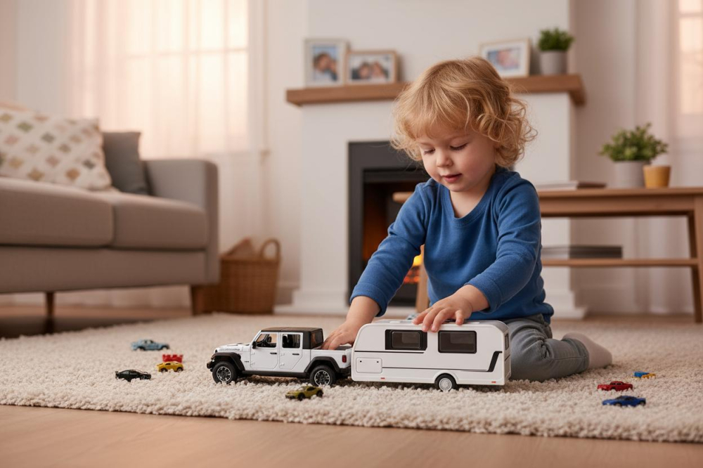 masina-offroad-rulota-alba-metal-132-Bebelul [1]