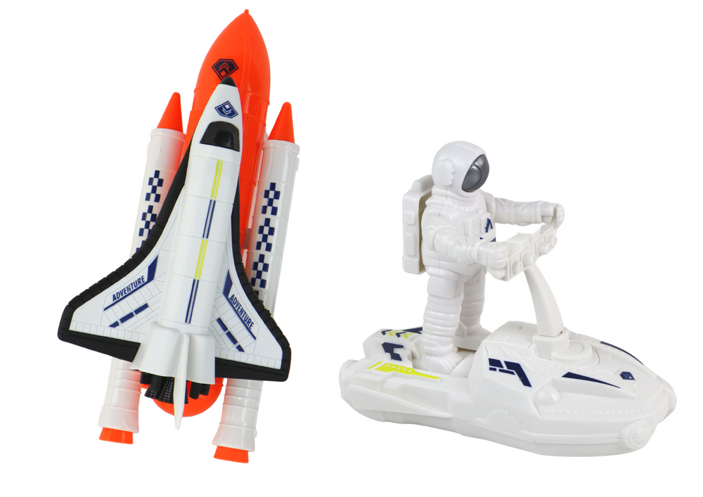 set-spatial-space-mission-racheta-cosmonaut-vehicul-8piese-3ani-Bebelul [3]
