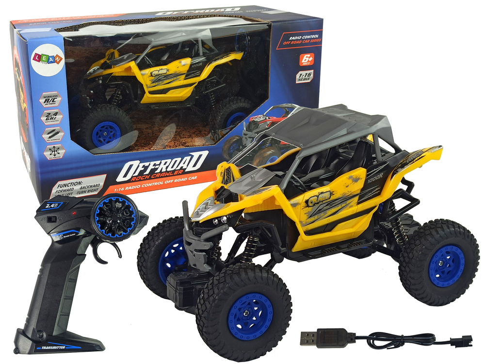 masinuta-off-road-telecomanda-116-galben-2-4ghz-Bebelul [2]