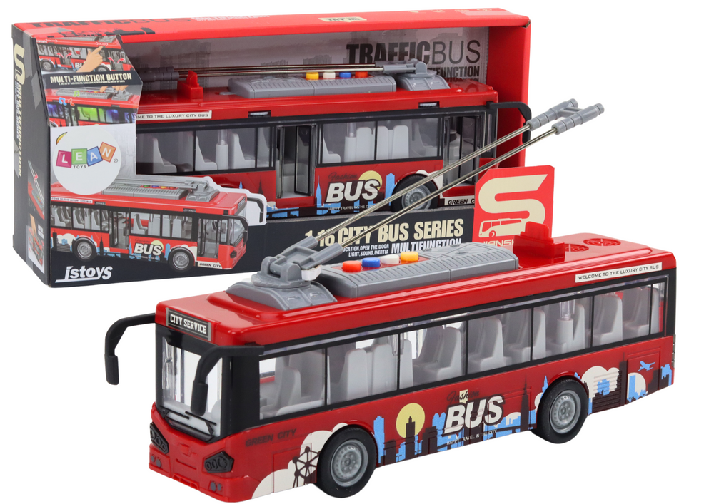 troleibuz-rosu-1-16-lumini-sunete-usi-mobile-Bebelul [1]