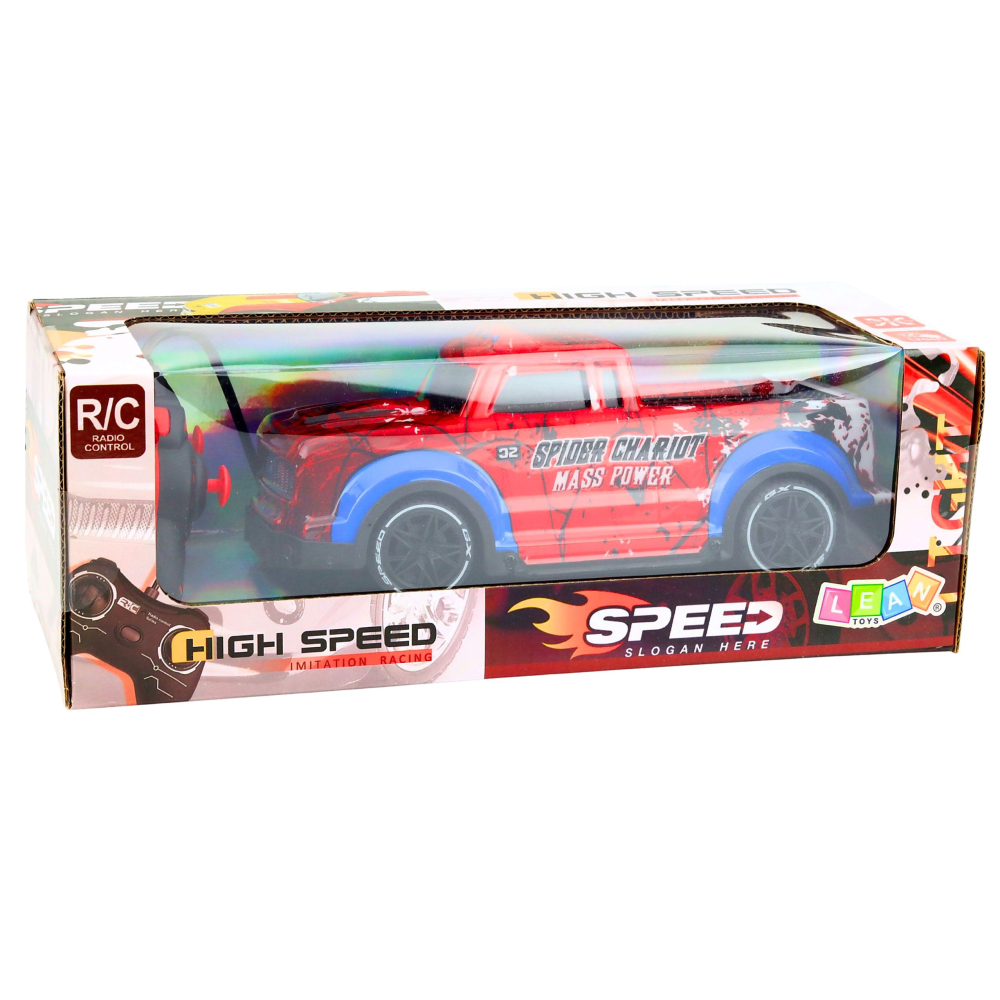 Masina Off-Road Spider Red cu lumini [8]