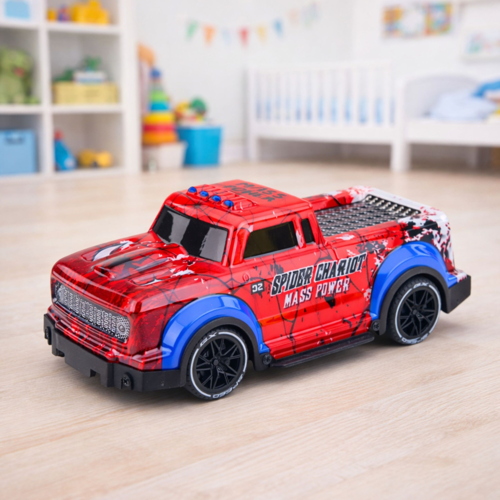 Masina Off-Road Spider Red cu lumini [3]