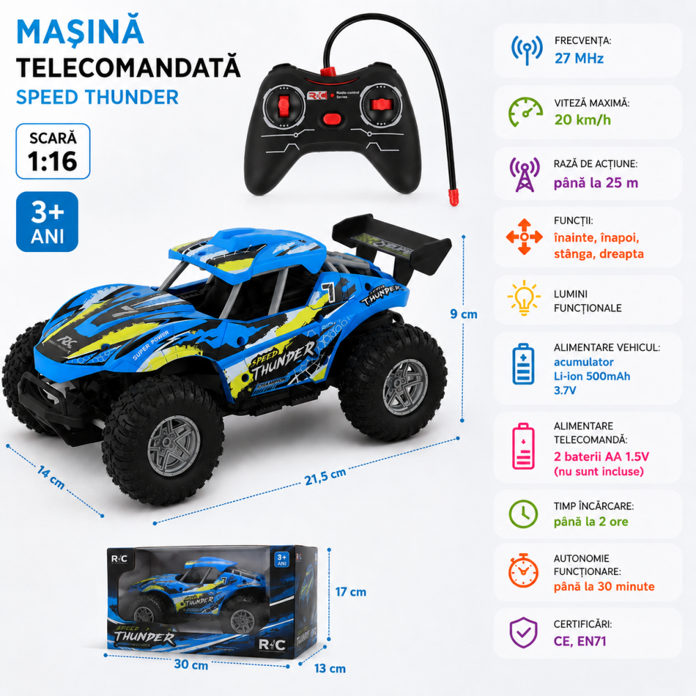 masina-off-road-telecomanda-1-16-albastra-roti-mari-3ani-Bebelul [2]