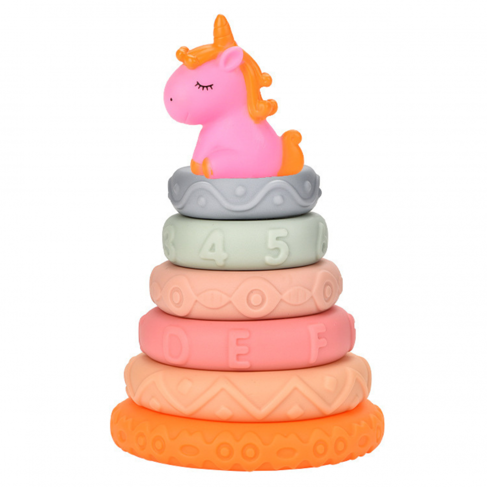 piramida-senzoriala-unicorn-bebelusi-cauciuc-moale-Bebelul [3]