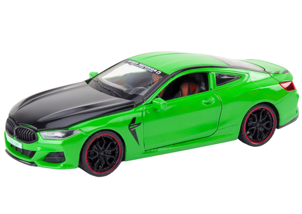masinuta-sport-metalica-1-24-verde-usi-capota-mobile-Bebelul [2]