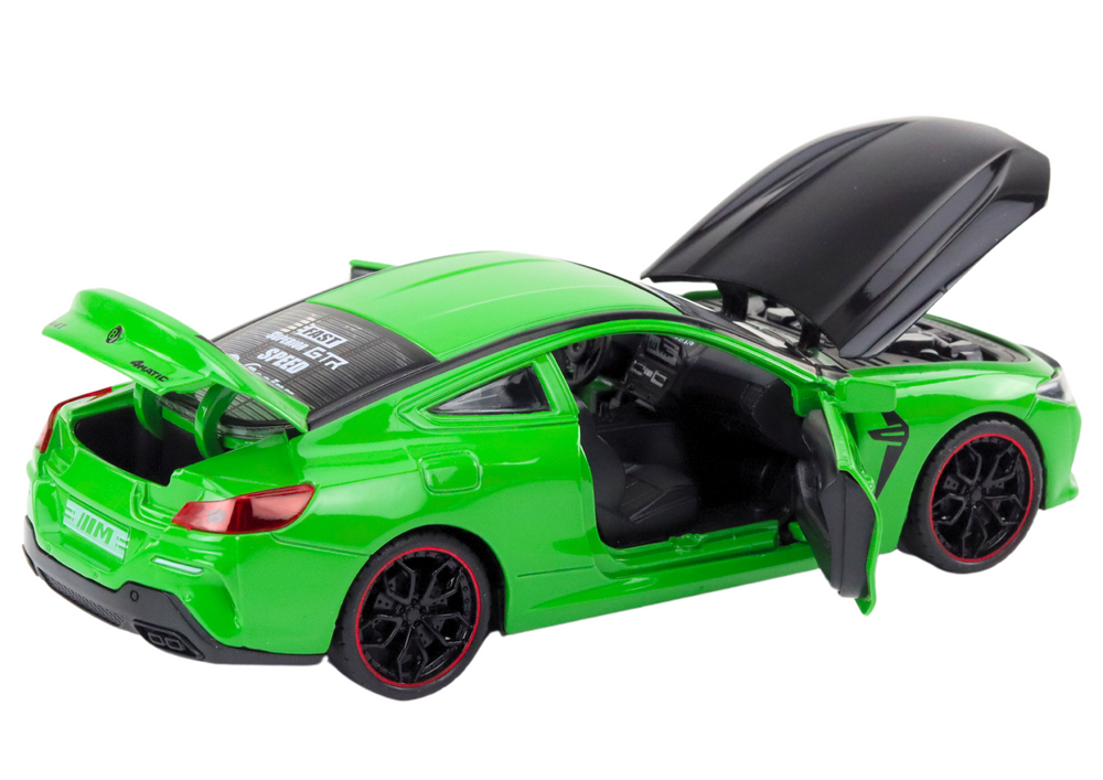 masinuta-sport-metalica-1-24-verde-usi-capota-mobile-Bebelul [5]