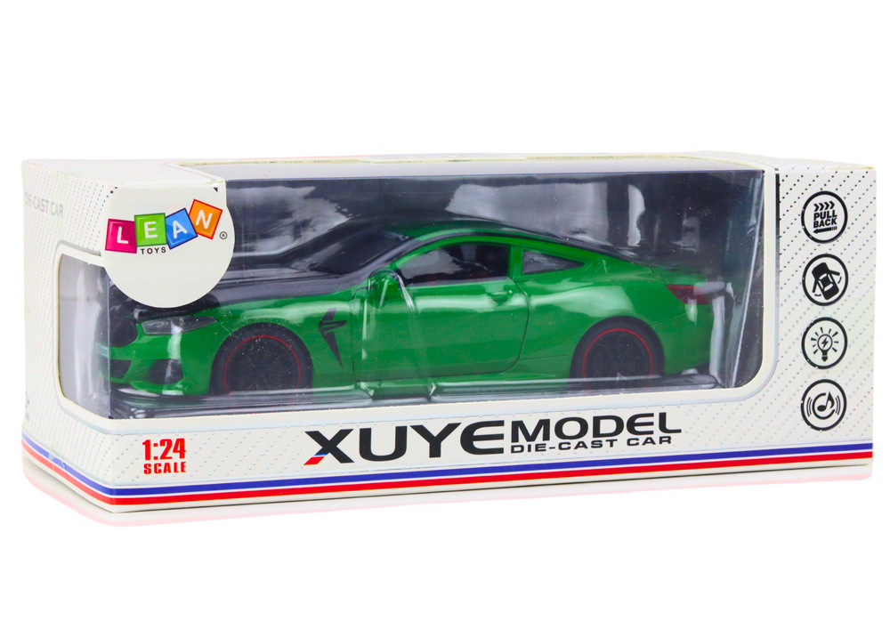 masinuta-sport-metalica-1-24-verde-usi-capota-mobile-Bebelul [6]