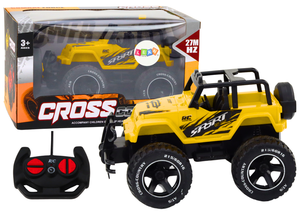 masinuta-rc-offroad-1-18-galben-baterie-reincarcabila-Bebelul [3]