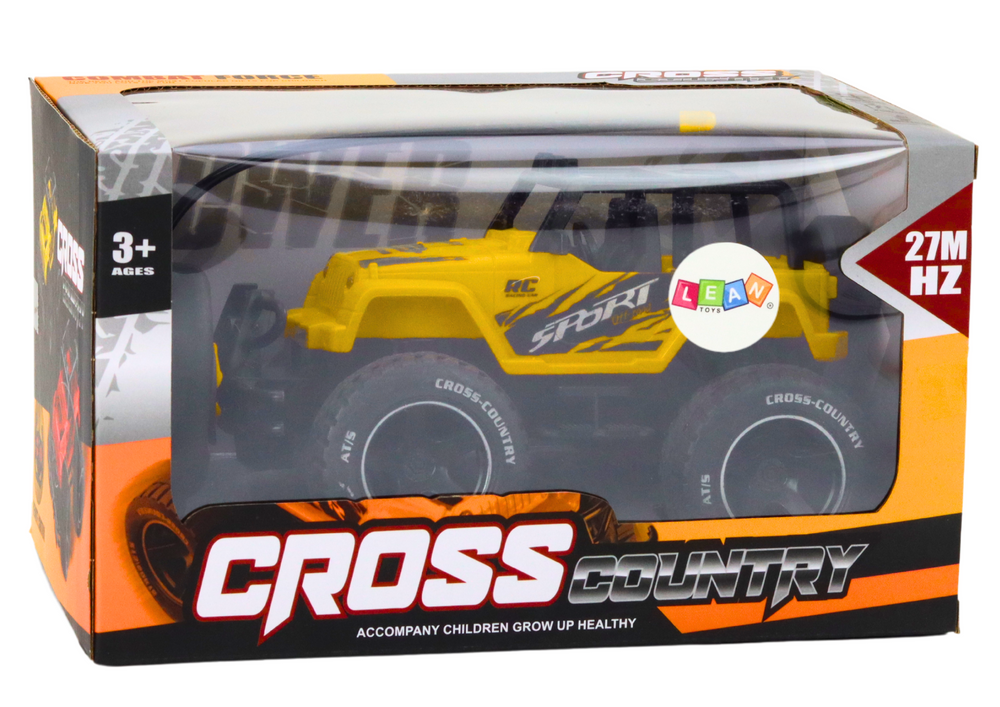 Masinuta cu telecomanda Off-Road RC 1:18, Galben, 3 ani+ [6]