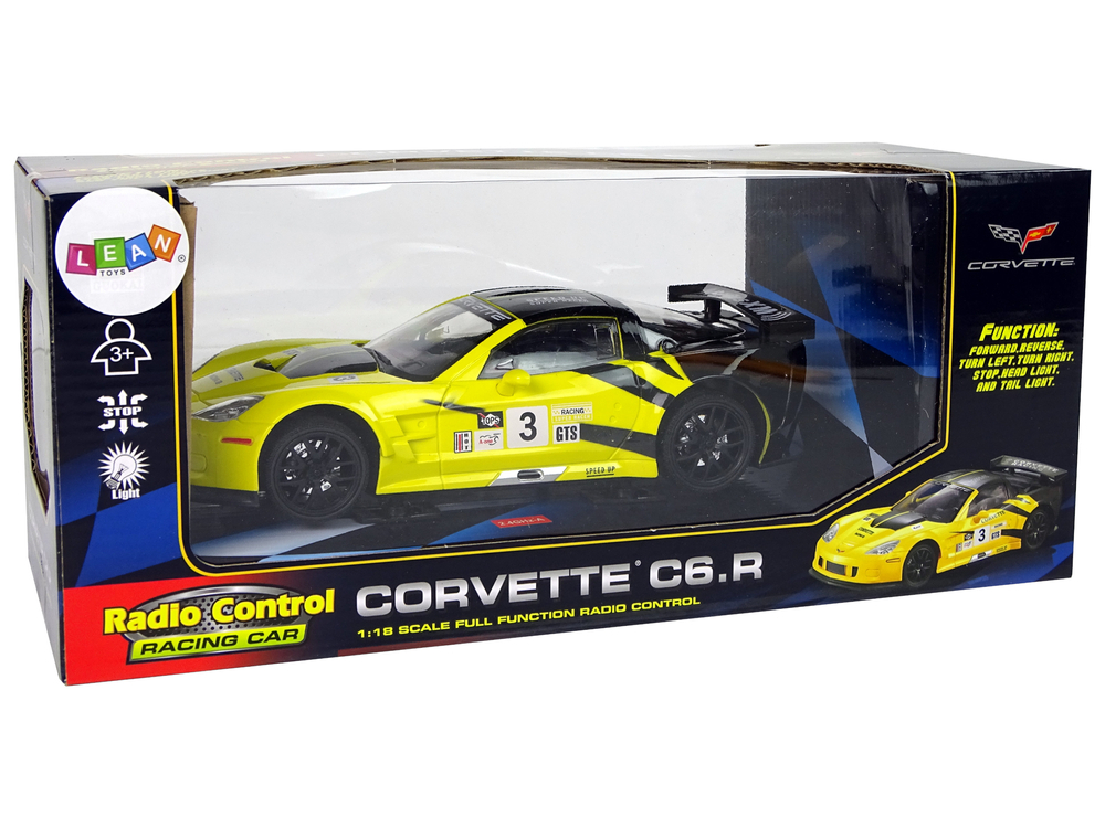 masinuta-rc-corvette-c6r-galbena-lumini-1-18-Bebelul [6]