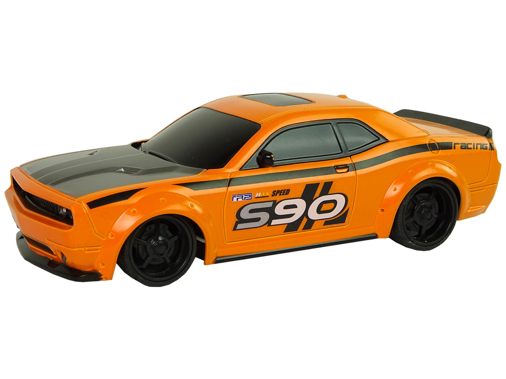 Masina Sport cu Telecomanda RC 1:24 Racing Orange  [4]