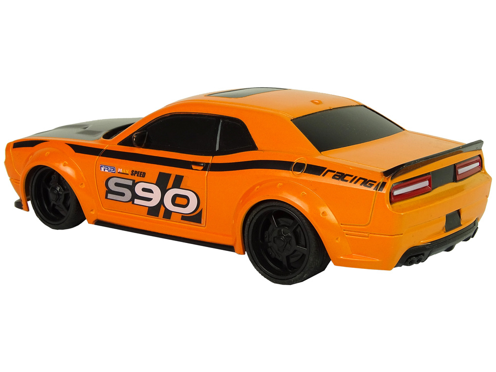 Masina Sport cu Telecomanda RC 1:24 Racing Orange  [6]