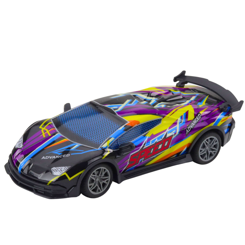 Mașină sport cu telecomandă RC, lumini LED violet, 1:22 [3]